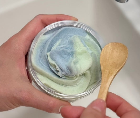 Blueberry-Thyme Sugar Scrub